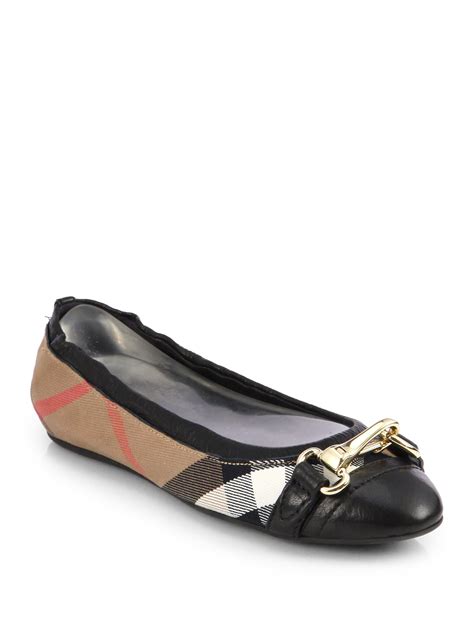 burberry womens flats|burberry ballerina flats sale.